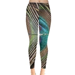 Peacock Leggings  by StarvingArtisan