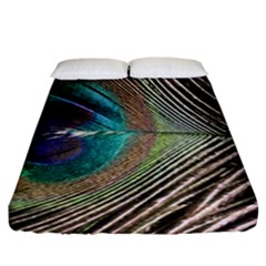 Peacock Fitted Sheet (california King Size)