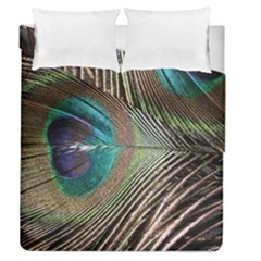 Peacock Duvet Cover Double Side (queen Size) by StarvingArtisan