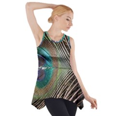 Peacock Side Drop Tank Tunic by StarvingArtisan