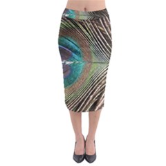 Peacock Midi Pencil Skirt by StarvingArtisan