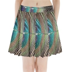 Peacock Pleated Mini Skirt by StarvingArtisan