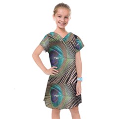 Peacock Kids  Drop Waist Dress by StarvingArtisan