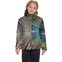 Peacock Kids  Puffer Bubble Jacket Coat by StarvingArtisan