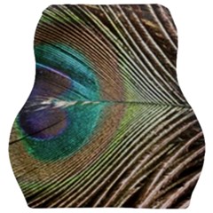 Peacock Car Seat Velour Cushion  by StarvingArtisan