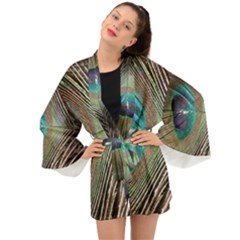 Peacock Long Sleeve Kimono by StarvingArtisan