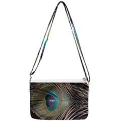 Peacock Double Gusset Crossbody Bag by StarvingArtisan