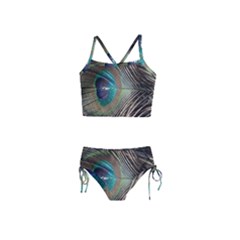 Peacock Girls  Tankini Swimsuit by StarvingArtisan