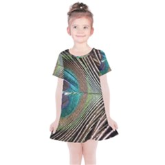 Peacock Kids  Simple Cotton Dress by StarvingArtisan