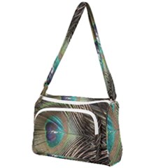 Peacock Front Pocket Crossbody Bag by StarvingArtisan