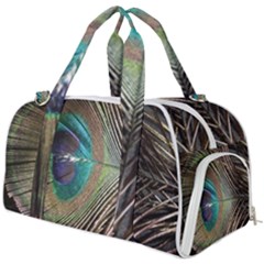 Peacock Burner Gym Duffel Bag by StarvingArtisan