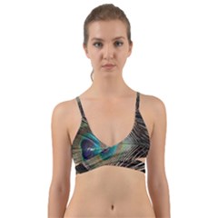 Peacock Wrap Around Bikini Top by StarvingArtisan