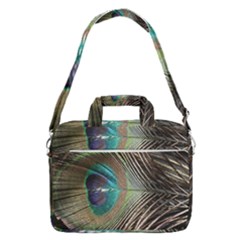 Peacock Macbook Pro 16  Shoulder Laptop Bag by StarvingArtisan