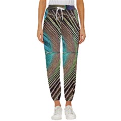 Peacock Cropped Drawstring Pants by StarvingArtisan