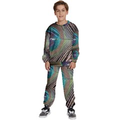 Peacock Kids  Sweatshirt Set