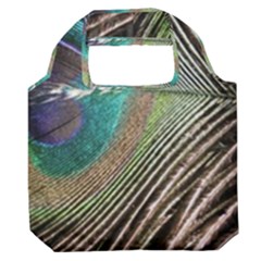 Peacock Premium Foldable Grocery Recycle Bag by StarvingArtisan