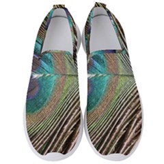 Peacock Men s Slip On Sneakers by StarvingArtisan