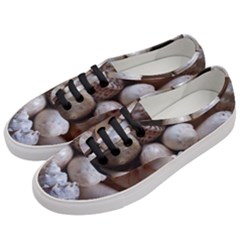 Beautiful Seashells  Women s Classic Low Top Sneakers by StarvingArtisan