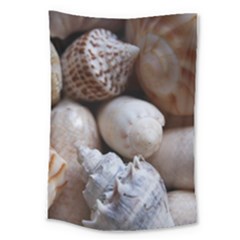 Beautiful Seashells  Large Tapestry