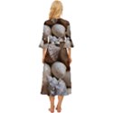 Beautiful Seashells  Midsummer Wrap Dress View4