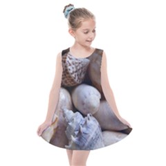 Beautiful Seashells  Kids  Summer Dress by StarvingArtisan