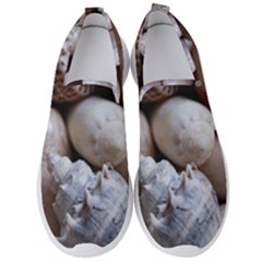 Beautiful Seashells  Men s Slip On Sneakers by StarvingArtisan