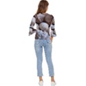 Beautiful Seashells  Bell Sleeve Top View4