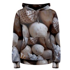 Beautiful Seashells  Women s Pullover Hoodie by StarvingArtisan