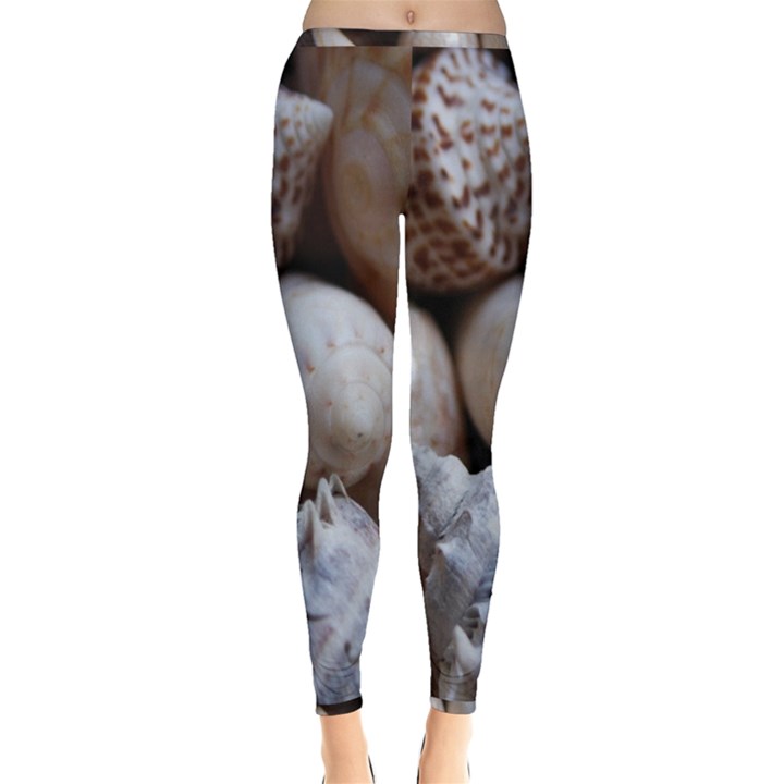 Beautiful Seashells  Inside Out Leggings