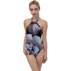 Beautiful Seashells  Go With The Flow One Piece Swimsuit by StarvingArtisan