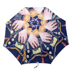 Stevie Ray Guitar  Folding Umbrellas