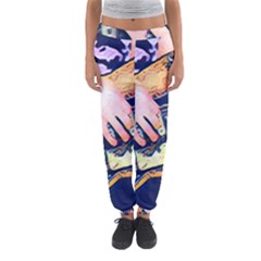 Stevie Ray Guitar  Women s Jogger Sweatpants by StarvingArtisan