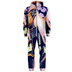 Stevie Ray Guitar  Hooded Jumpsuit (men)