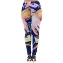 Stevie Ray Guitar  Lightweight Velour Leggings View2