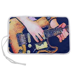 Stevie Ray Guitar  Pen Storage Case (l) by StarvingArtisan