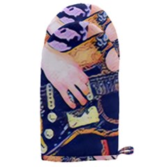 Stevie Ray Guitar  Microwave Oven Glove by StarvingArtisan