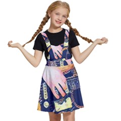 Stevie Ray Guitar  Kids  Apron Dress by StarvingArtisan