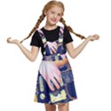 Stevie Ray Guitar  Kids  Apron Dress View1