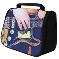 Stevie Ray Guitar  Full Print Travel Pouch (big) by StarvingArtisan