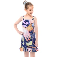 Stevie Ray Guitar  Kids  Overall Dress by StarvingArtisan