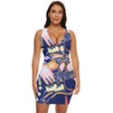 Stevie Ray Guitar  Draped Bodycon Dress View1