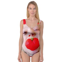 Strawberry Love Princess Tank Leotard  by StarvingArtisan