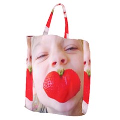 Strawberry Love Giant Grocery Tote by StarvingArtisan