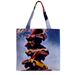 Berwyn Car Kebob Zipper Grocery Tote Bag by StarvingArtisan