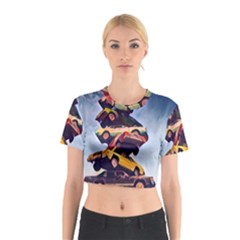 Berwyn Car Kebob Cotton Crop Top by StarvingArtisan