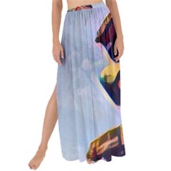 Berwyn Car Kebob Maxi Chiffon Tie-up Sarong by StarvingArtisan