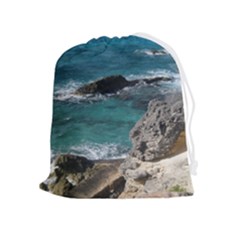 Isla Mujeres Mexico Drawstring Pouch (xl) by StarvingArtisan