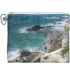 Isla Mujeres Mexico Canvas Cosmetic Bag (xxxl) by StarvingArtisan