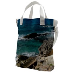 Isla Mujeres Mexico Canvas Messenger Bag by StarvingArtisan