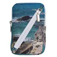 Isla Mujeres Mexico Belt Pouch Bag (large) by StarvingArtisan